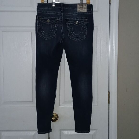 True Religion Jennie Curvy Mid Rise Super Skinny Sz 30 NWOT - Picture 6 of 11